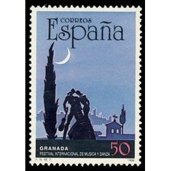 España Spain 2952 1988 XXXVII Festival Internacional de música y danza de Granada MNH España Spain 2952 1988 XXXVII Festival Internacional de música y danza de Granada MNH