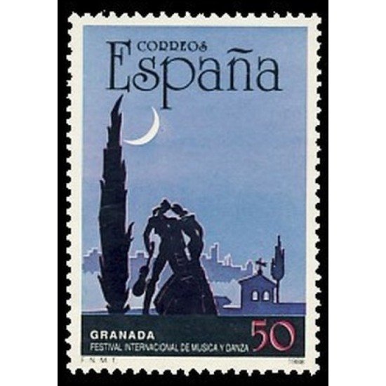 España Spain 2952 1988 XXXVII Festival Internacional de música y danza de Granada MNH
