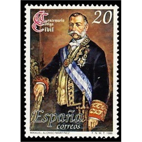 España Spain 2968 1988 I Centenario del Código Civil MNH