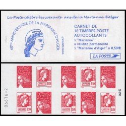 France Francia Carnets 1512-C Carnet 10 sello 5 nº 3419 Marianne del 14J +5 nº 3716 Marianne de Alger Autoadhesivos France Francia Carnets 1512-C Carnet 10 sello 5 nº 3419 Marianne del 14J +5 nº 3716 Marianne de Alger Autoadhesivos