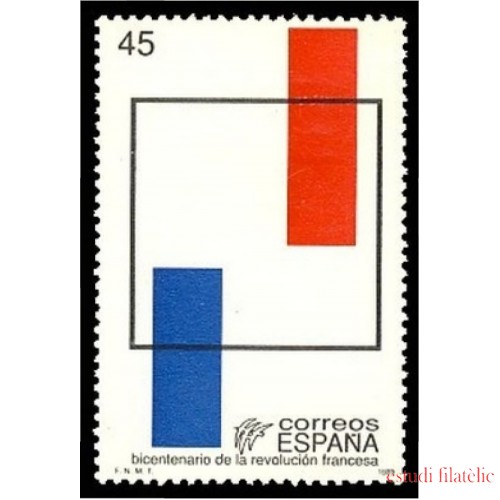 España Spain 2988 1989 Bicentenario de la Revolución Francesa MNH