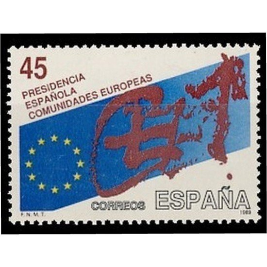 España Spain 3010 1989 Presidencia Española de las Comunidades Europeas MNH