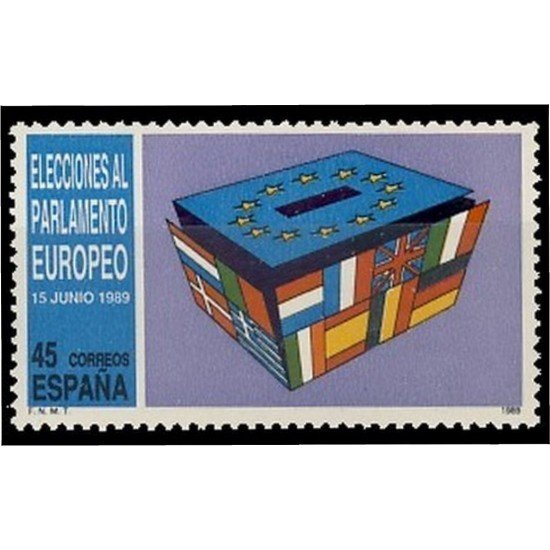 España Spain 3015 1989 Elecciones del Parlamento Europeo MNH