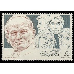 España Spain 3022 1989 Papa y Juventud MNH España Spain 3022 1989 Papa y Juventud MNH