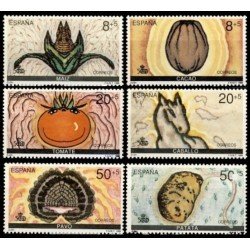 España Spain 3029/34 1989 V Centenario del Descubrimiento de América Encuentro de dos Mundos, lujo MNH España Spain 3029/34 1989 V Centenario del Descubrimiento de América Encuentro de dos Mundos, lujo MNH
