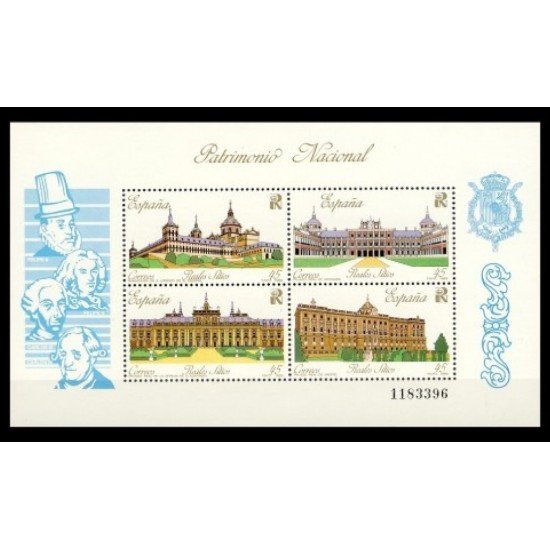 España Spain 3046 1989 Patrimonio Artístico Nacional MNH España Spain 3046 1989 Patrimonio Artístico Nacional MNH