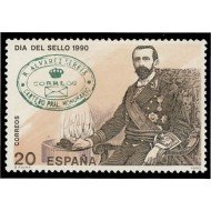España Spain 3057 1990 Día del Sello MNH