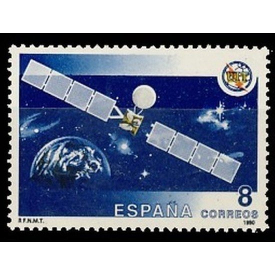 España Spain 3060 1990 CXXV Aniversario de la Unión Internacional de Telcomunicaciones UIT MNH
