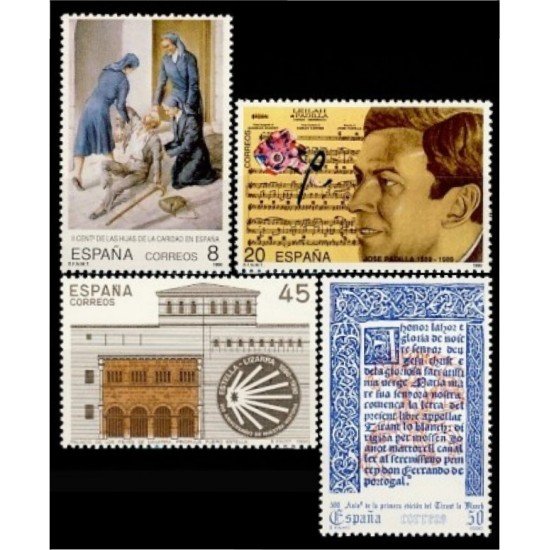España Spain 3069/72 1990 Centenarios MNH