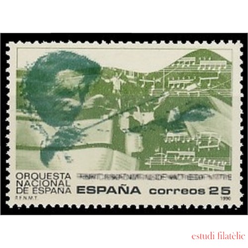 España Spain 3098 1990 Orquesta Nacional de España MNH