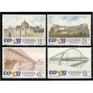España Spain 3100/03 1991 Expo Universal de Sevilla MNH