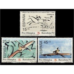 España Spain 3104/06 1991 Barcelona 92 VI Serie Pre-Olímpica MNH España Spain 3104/06 1991 Barcelona 92 VI Serie Pre-Olímpica MNH