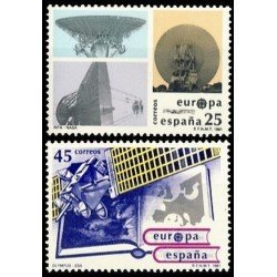 España Spain 3116/17 1991 Europa Espacial MNH España Spain 3116/17 1991 Europa Espacial MNH