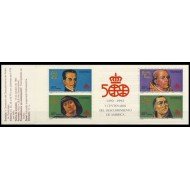 España Spain 3137C 1991 V Centenario del descubrimiento de América carné MNH