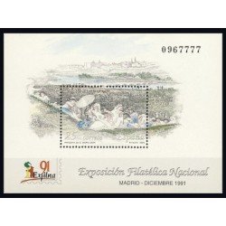España Spain 3145 1991 Exposición Filatélica Nacional Exfilna MNH España Spain 3145 1991 Exposición Filatélica Nacional Exfilna MNH