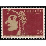 España Spain 3152 1992 Mujeres famosas españolas Margarita Xirgu MNH