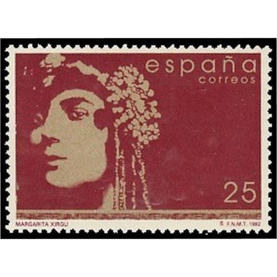 España Spain 3152 1992 Mujeres famosas españolas Margarita Xirgu MNH España Spain 3152 1992 Mujeres famosas españolas Margarita Xirgu MNH