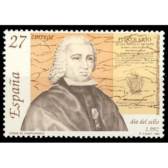 España Spain 3154 1992 Día del Sello MNH España Spain 3154 1992 Día del Sello MNH