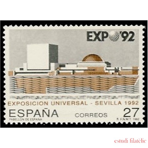 Bloque 51 De España 1992 – Sello Exposición Completo Con Goma Original MNH, Alta Calidad Para Coleccionistas
