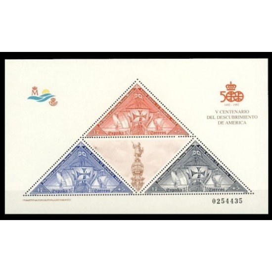 España Spain 3163 1992 Centenario del Descubrimiento de América MNH España Spain 3163 1992 Centenario del Descubrimiento de América MNH