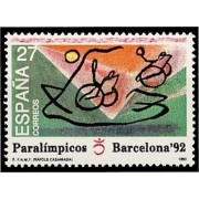 España Spain 3192 1992 Juegos Paralímpicos MNH