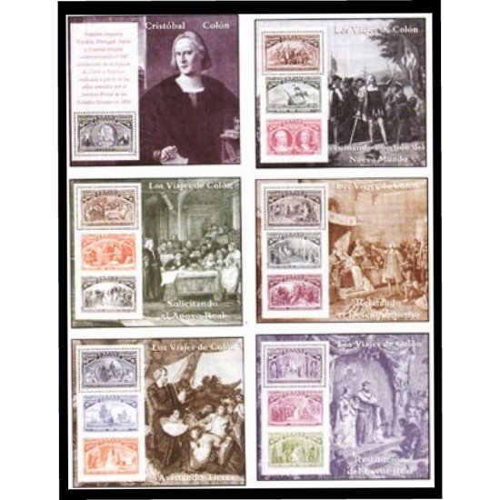 España Spain 3204/09 1992 Colon y el descubrimiento MNH España Spain 3204/09 1992 Colon y el descubrimiento MNH