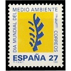 España Spain 3210 1992 Dia Mundial del Medio ambiente MNH España Spain 3210 1992 Dia Mundial del Medio ambiente MNH