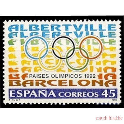 España Spain 3211 1992 Países olímpicos MNH