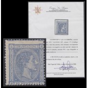 España Spain 171 1875 Alfonso XII Certificado