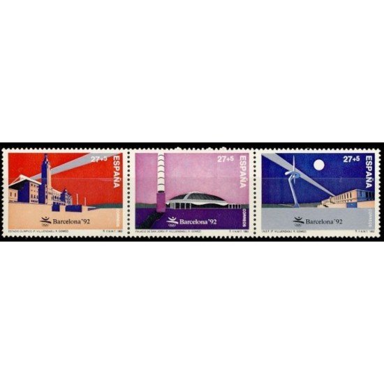 España Spain 3215/17 1992 Juegos de la XXV Olimpiadas Barcelona 92 MNH España Spain 3215/17 1992 Juegos de la XXV Olimpiadas Barcelona 92 MNH