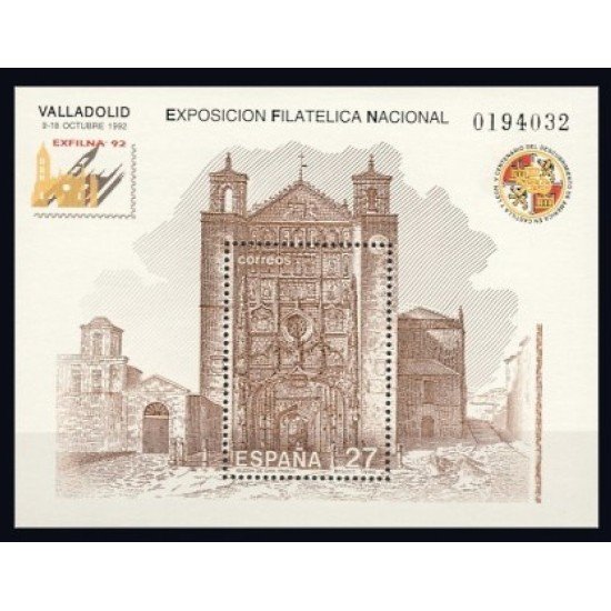 España Spain 3222 1992 Exposición Filatélica Nacional Exfilna 92 MNH España Spain 3222 1992 Exposición Filatélica Nacional Exfilna 92 MNH