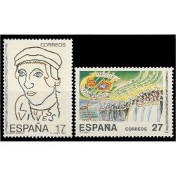 España Spain 3224/25 1992 Efemérides MNH España Spain 3224/25 1992 Efemérides MNH