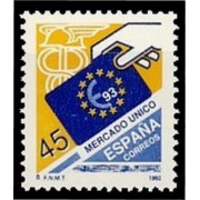 España Spain 3226 1992 Mercado único europeo MNH