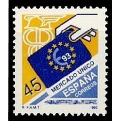España Spain 3226 1992 Mercado único europeo MNH España Spain 3226 1992 Mercado único europeo MNH