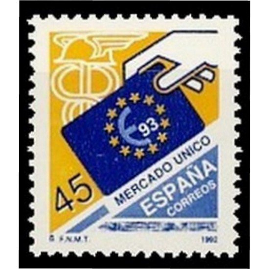 España Spain 3226 1992 Mercado único europeo MNH España Spain 3226 1992 Mercado único europeo MNH