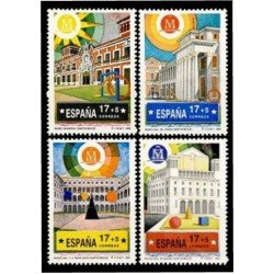 España Spain 3228/31 1992 Madrid Capital europea de la Cultura 92, lujo MNH España Spain 3228/31 1992 Madrid Capital europea de la Cultura 92, lujo MNH