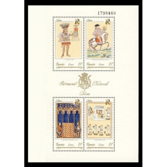 España Spain 3236 1992 Patrimonio Artístico Nacional Códices MNH España Spain 3236 1992 Patrimonio Artístico Nacional Códices MNH