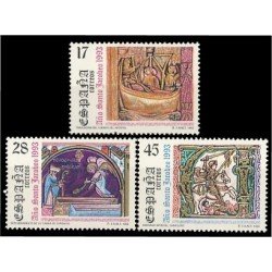 España Spain 3252/54 1993 Año Santo Jacobeo , lujo MNH España Spain 3252/54 1993 Año Santo Jacobeo , lujo MNH