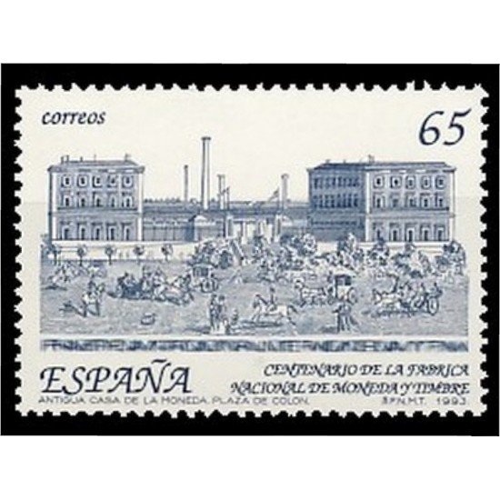 España Spain 3266 1993 Centenario de la creación de la Fábrica Nacional de Moneda y Timbre MNH España Spain 3266 1993 Centenario de la creación de la Fábrica Nacional de Moneda y Timbre MNH