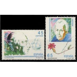 España Spain 3267/68 1993 Exploradores y Navegantes MNH España Spain 3267/68 1993 Exploradores y Navegantes MNH