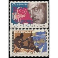 España Spain 3277/78 1994 Cine español MNH