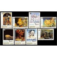 España Spain 3289/96 1994 Pintura Española Obras de Salvador Dalí MNH