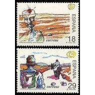 España Spain 3303/04 1994 Literatura española Personajes de ficción MNH