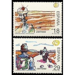 España Spain 3303/04 1994 Literatura española Personajes de ficción MNH España Spain 3303/04 1994 Literatura española Personajes de ficción MNH