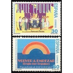 España Spain 3336/37 1995 Cine Español MNH España Spain 3336/37 1995 Cine Español MNH