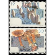 España Spain 3341/42 1995 Micología MNH