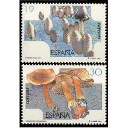 España Spain 3341/42 1995 Micología MNH España Spain 3341/42 1995 Micología MNH