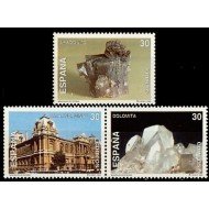España Spain 3343/45 1995 Minerales de España MNH
