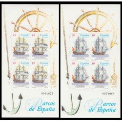 España Spain 3352/53 1995 Barcos de época MNH España Spain 3352/53 1995 Barcos de época MNH