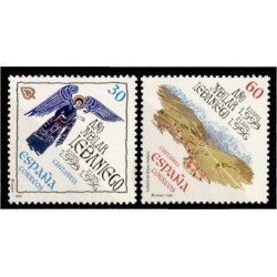 España Spain 3354/55 1995 Año Jubilar Lebaniego MNH España Spain 3354/55 1995 Año Jubilar Lebaniego MNH
